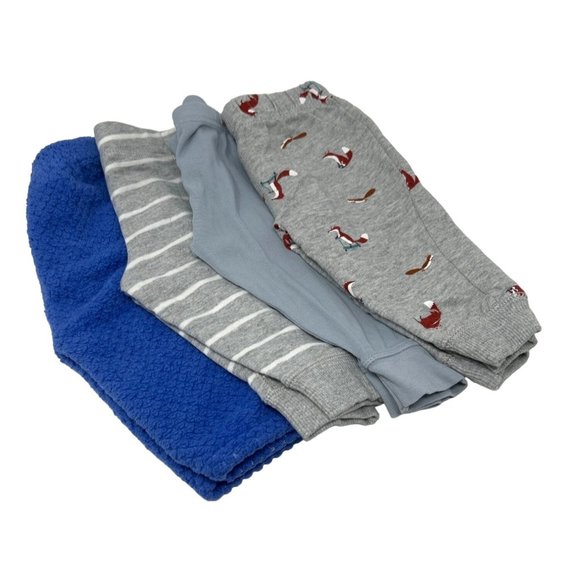 Baby Boy's - 2‎ Sweatpants and 2 Leggings - Size 6 Month - Picture 1 of 6